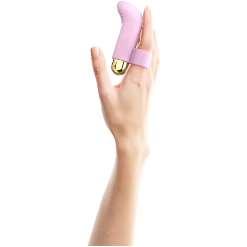Ove to Love LTouch Me - punjivi vibrator za prste (ružičasti) Slike