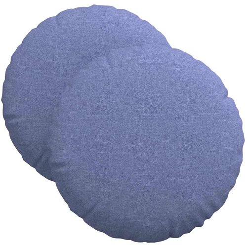 vidaXL Sedežne blazine 2 pcs Jeans modra &Oslash;40 x 13 cm blago, (5000111826) Cene
