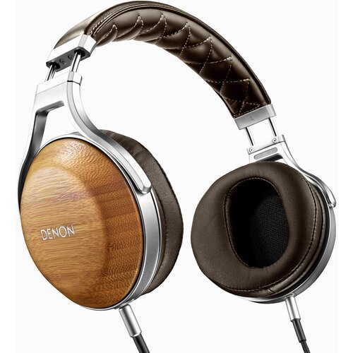 Denon AH-D9200 premium slu&amp;scaron;alke v lesenem ohi&amp;scaron;ju - Slike