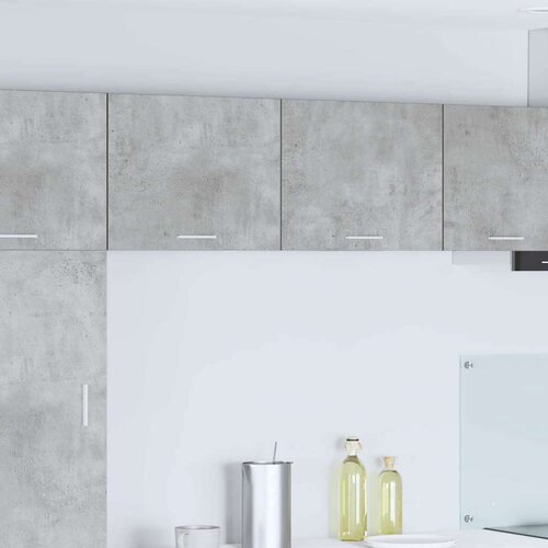 vidaXL Viseča omarica Riga 2 pcs Beton sivo in bela 50 x 31 x 40 cm Cene