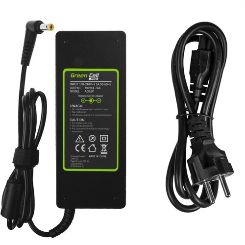Green cell Punjač za laptope Acer, 90W / 19V / 4,74A / 5,5mm x 1,7mm Slike