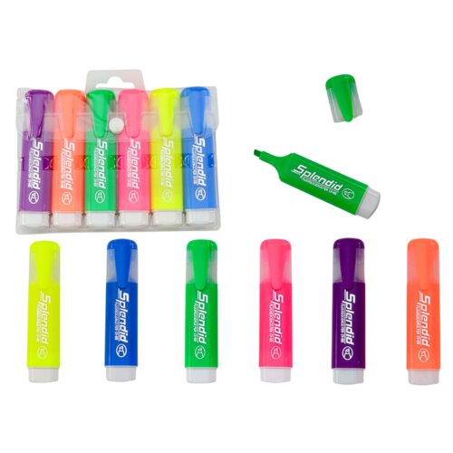 Highlighter set pastelnih boja 6 kom. Cijene