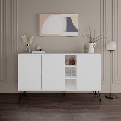 Hanah home Clara - White White Console Cene