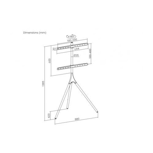 S Box FS 1246 F Fiksni podni nosač Slike