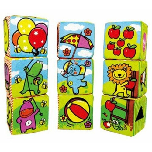Biba Toys plišane kocke a014064 Slike