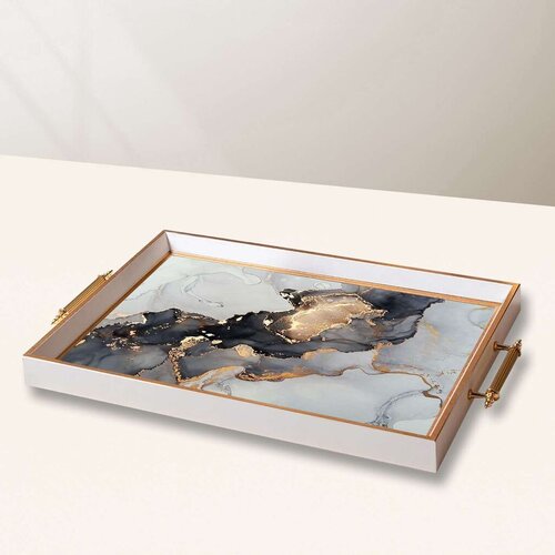 Aberto Design Poslužavnik TPB10026 50 x 29 x 3.5 cm, Šareni Cene