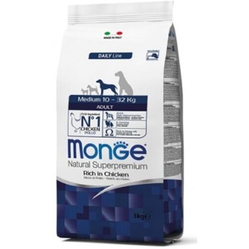 Monge hrana za pse piletina medium adult 15Kg Cene