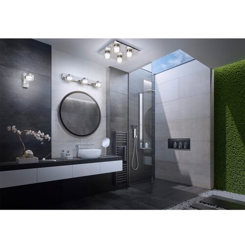 Osram LED plafonsko svetlo za kupatilo ORBIS FLAME 4xLED/5,5W/230V IP44 hrom Slike