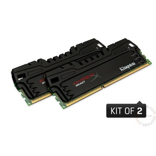 Kingston DDR3 8GB 2400MHz HyperX Beast KHX24C11T3K2/8X ram memorija Slike