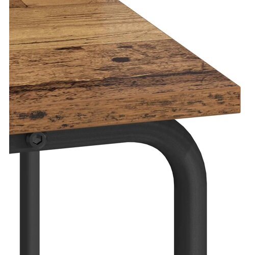  Stol s pohranom Staro drvo 80 x 50 x 91 cm - Staro drvo 80 x 50 x 91 cm Slike