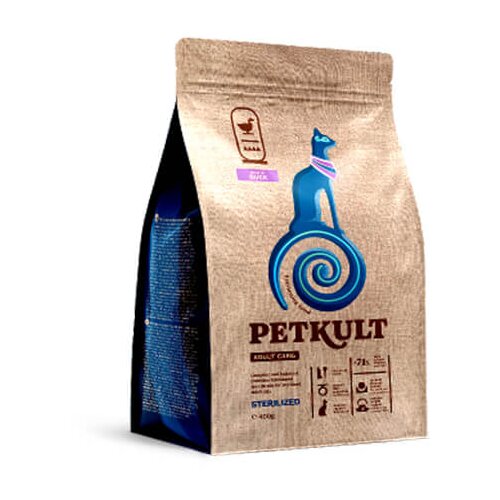 Petkult Cat Adult Care Sterilised - raca 400 g Cene