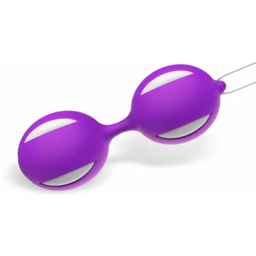LATETOBED Misha Double Kegel Balls Silicone Purple