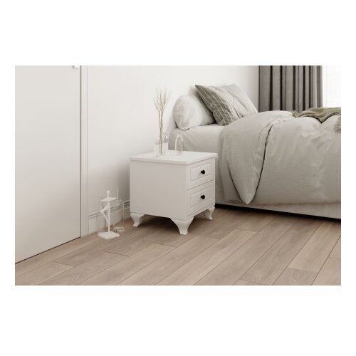 Hanah home noćni ormarić mat bela bpoja rb 058 Cene