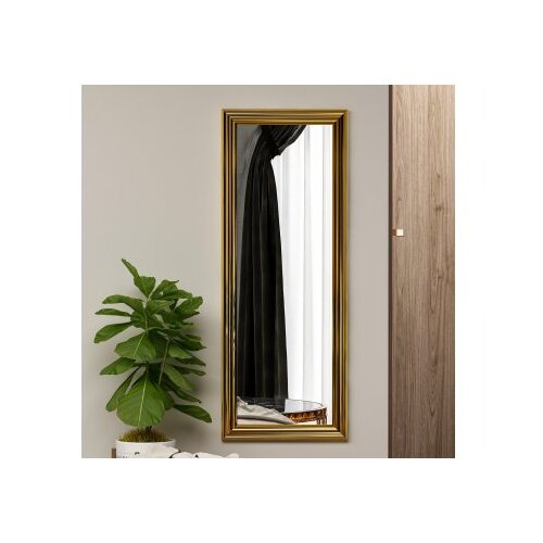 Hanah home Ogledalo Glatko, 40x105cm, Zlatno Slike