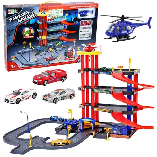  Vi&scaron;ekatna garaža na 4 etaže s liftom Helikopterski automobili 70 el. Cijene