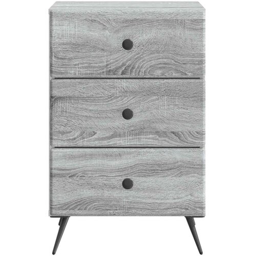  Noćni ormar Siva sonoma 43 x 41 x 66 5 cm Konstruirano drvo Slike