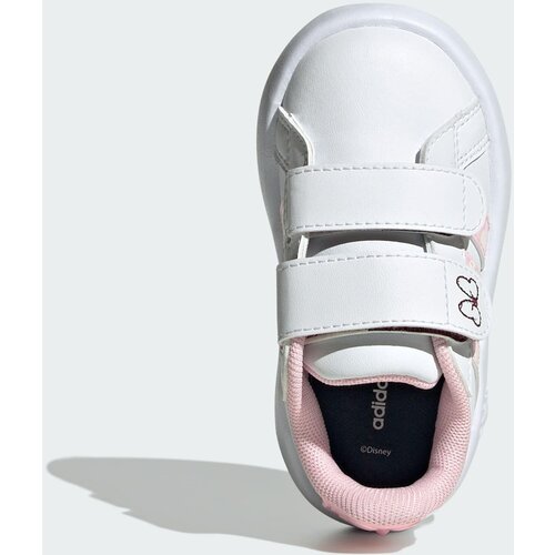 Adidas Patike za devojčice Grand Court Minnie CF I, JR8130, Belo-roze Slike