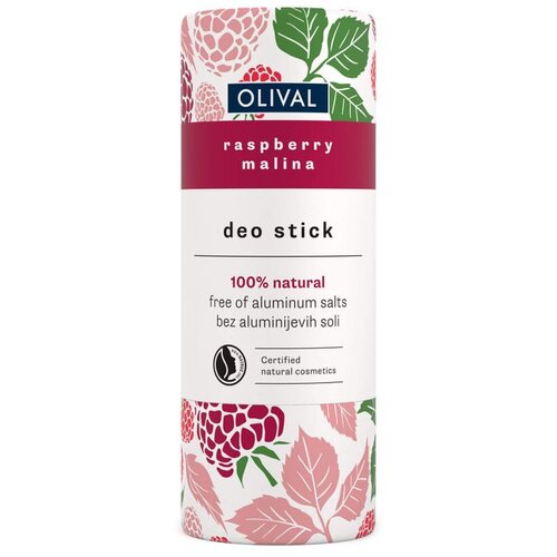 OLIVAL Natural Raspberry trdi dezodorant brez aluminijevih soli 40 g Cene