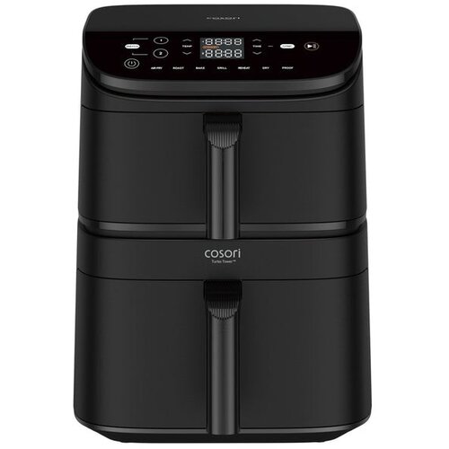 Cosori CAF-DC121 Double 10.8 L Stand-alone Hot air fryer Black Slike