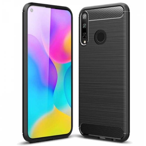 Nillkin silikonski ovitek za Huawei P40 Lite E - mat carbon črn Cene