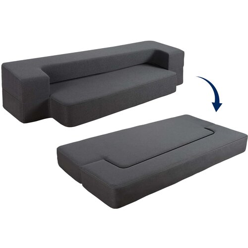 Dormeo Zložljiva postelja 2v1 Temno siva CHARCOAL/G Cene
