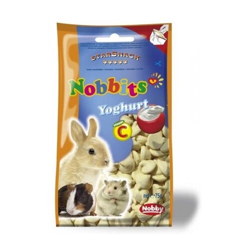 Nobby Nobbits draže jogurt - 75 g Cene
