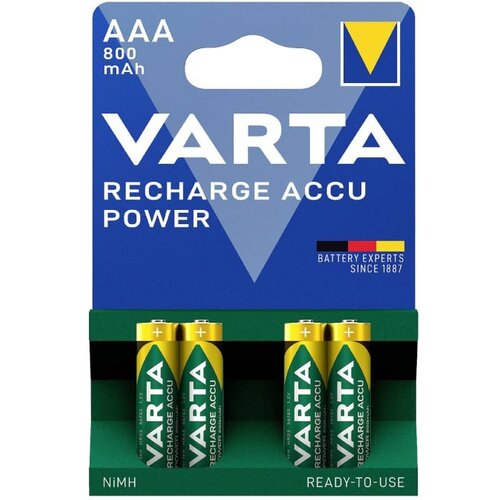 Varta punjive baterije AAA 800 mAh Slike
