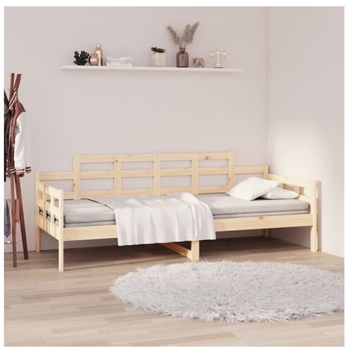  Dnevni ležaj od masivne borovine 80 x 200 cm Cijene