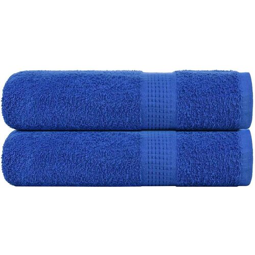 VidaXL Ručnici za kupanje 2 kom plavi 100x150 cm 360 gsm 100% pamuk Slike