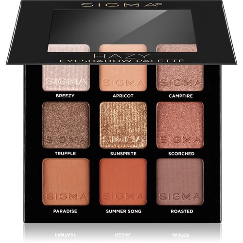 Sigma Beauty Eyeshadow Palette Fiery paleta sjenila za oči 9 g Cijene