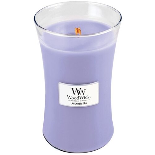 WoodWick Mirisna Svijeća Lavender Spa s Drvenim Fitiljem 609,5 g Cijene
