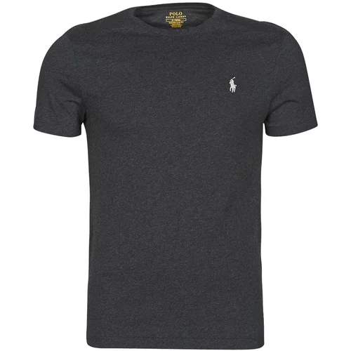 Polo Ralph Lauren t-shirt ajuste col rond en coton logo pony player crna
