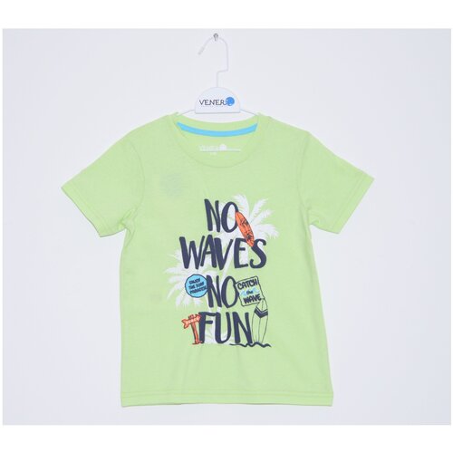 Venere Fantovska majica na kratek rokav T-shirt Green Apple Slike