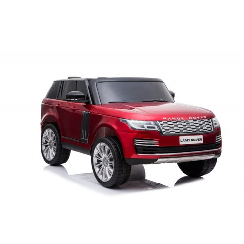 Land Rover Dvosed 4x4 Licencirani sa kožnim sedištima i mekim gumama - Crveni Cene