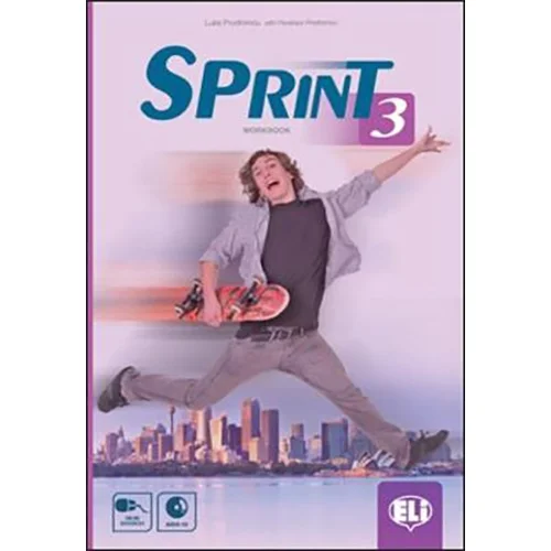  SPRINT 3, delovni zvezek z avdio CD–jem za angleščino v 8. razredu osnovne šole