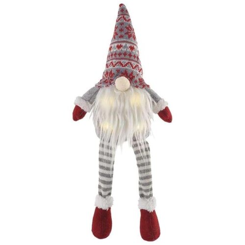 Emos Božični škrat sedeč LED 4, 27 cm, 3× AA, notranja, topla bela Cene