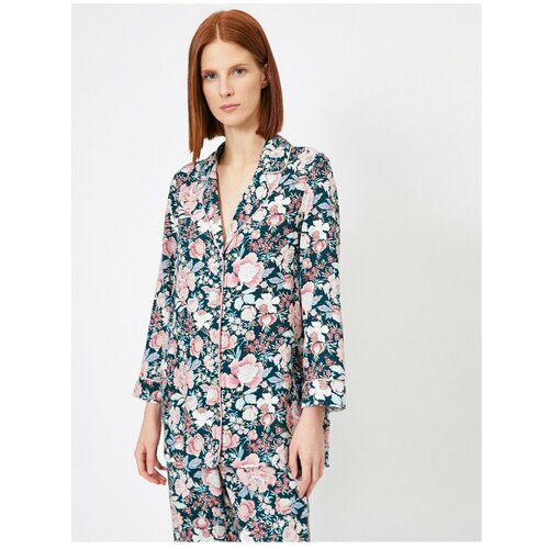Koton Floral Pattern Detailed Pajama Top Cene