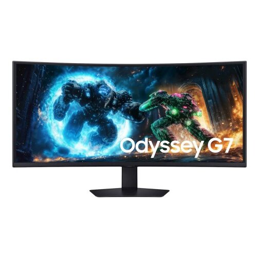 Samsung Monitor 40 G75F Odyssey G7 ukrivljen, VA, 5120x2160, 2x HDMI, DP, 180Hz Slike