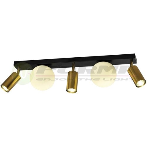 Forma Spot lampa FG155-5 BK+SG Slike