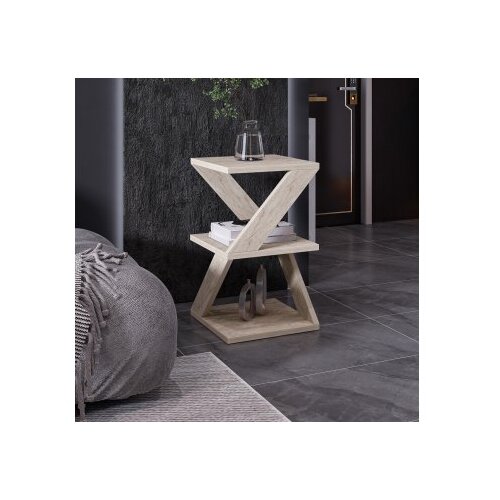 Hanah home Club sto Albeni, 29,6x54,2x29,6 cm, Bež Slike