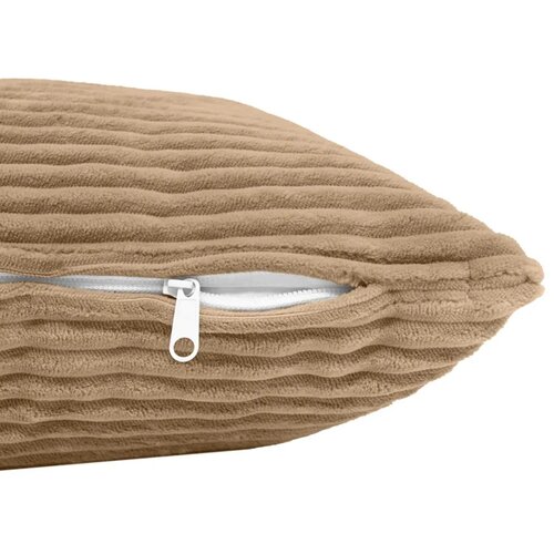  Presvlaka za jastuk 2 pcs HEERLEN Smeđa 50 x 70 cm Kord - Smeđa 50 x 70 cm 2 Slike