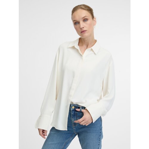 Orsay Cream women's shirt - Women's Cene