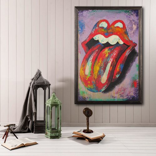 Wallity slika Rollıng stone, 50 x 70 cm Cene