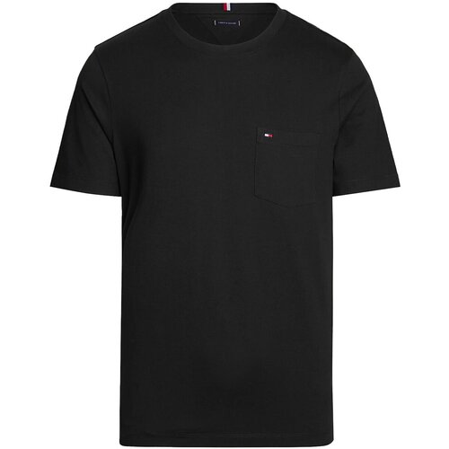 Tommy Hilfiger Majice s kratkimi rokavi MW0MW36220 Črna Slike