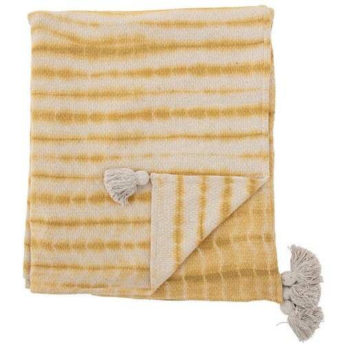 Bloomingville Rumeno pregrinjalo za zakonsko posteljo 220x260 cm Decia &amp;ndash; Slike