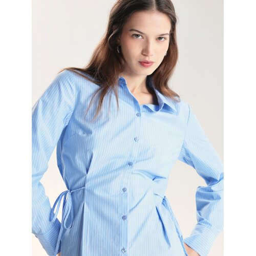Reserved LADIES` SHIRT - svjetloplavo Cene