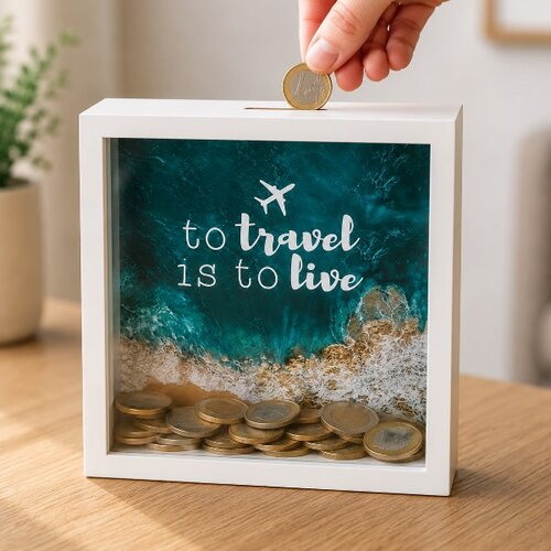  Leseni hranilnik To travel is to live Cene
