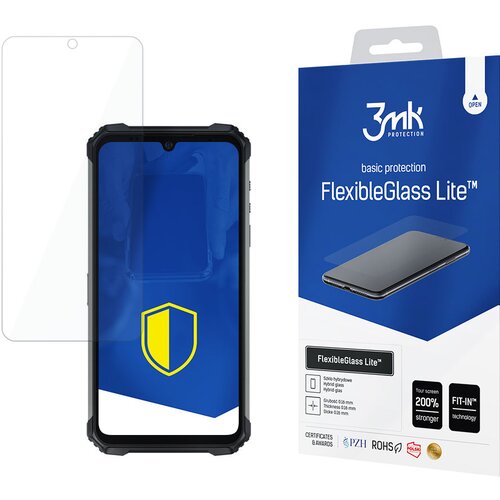 3mk ULEFONE ARMOR 8 FLEXIBLEGLASS SOLID KALJENO STEKLO ZA ZASLON, (22000872) Slike