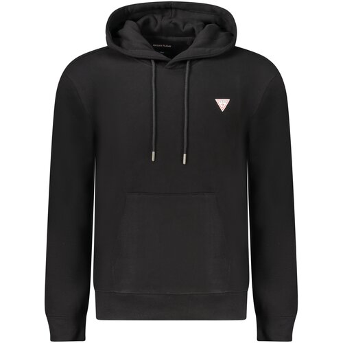 Guess Jeans SWEATSHIRT WITHOUT ZIP MEN BLACK Slike