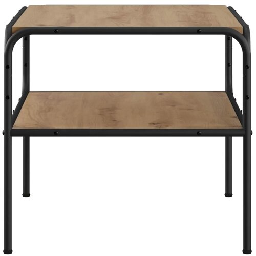  Bocni stol Hrast artisan 100 x 50 x 46 cm Konstruirano drvo - Hrast artisan 51 x 50 x 45 cm Slike